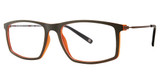 Shaquille O'Neal Eyeglasses Shaquille O'Neal 151Z Grey/Orange/178