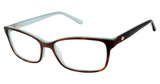 Lulu Guinness Eyeglasses L217 tortoise/TOR