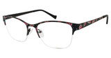 BETSEY JOHNSON Eyeglasses GYPSY ROSE BLACK/BLK