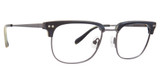 Badgley Mischka Eyeglasses Deville Black Horn/BKHO