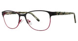 Vavoom/Vivian Morgan Eyeglasses 8095 Pink/Black