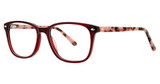 Elan Collection Eyeglasses 3039 Burgundy