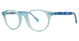 Lilly Pulitzer Eyeglasses Carlton Mini Blue/BL