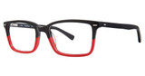 Vavoom/Vivian Morgan Eyeglasses 8096 Red/Black