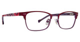 Vera Bradley Eyeglasses VB Sparrow Raspberry Medallion/RSM