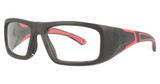 On-Guard Safety Eyeglasses US110S Black/Red