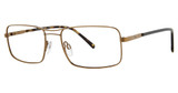 Randy Jackson Eyeglasses Randy Jackson 1102 Antique Gold/57