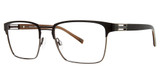 Randy Jackson Eyeglasses Randy Jackson 1103 Matte Blk/Gun/323