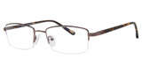 Konishi Eyeglasses KONISHI KF8577 Satin Brown/Tortoise/C1
