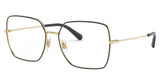 DOLCE & GABBANA Eyeglasses DG1323 GOLD/BLACK/1334