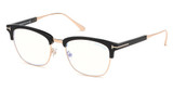 Tom Ford Eyeglasses FT5590-F-B shiny black/001