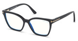 Tom Ford Eyeglasses FT5641-B shiny black/001