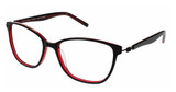 Aspire Eyeglasses Diligent BLACK LAMINATE