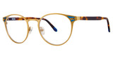 Original Penguin Eyeglasses The Vince Antique Gold/AG