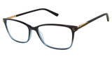 Ted Baker Eyeglasses TFW004 black grey/BLK