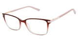 Ted Baker Eyeglasses TFW005 raspberry/RAS