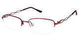 Titanium Eyeglasses CH 29204 BURGUNDY/BU
