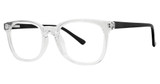 Modern Plastics II Eyeglasses Confide crystal/black