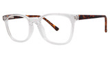 Modern Plastics II Eyeglasses Confide crystal/tortoise