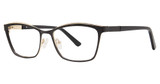 Modern Art Eyeglasses A608 matte black/gold