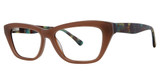 GB+ Eyeglasses Affluent mink/teal tortoise