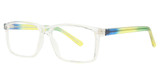 Broadway Eyeglasses Drama Crystal Teal