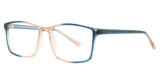 Broadway Eyeglasses Jackson Blue/Brown Fade