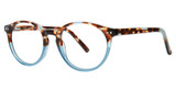 Times Square Eyeglasses Target Tortoise Blue