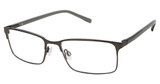 Geoffrey Beene Eyeglasses G464 dark gunmetal/DGN