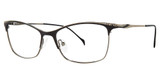 Genevieve Boutique Eyeglasses Disguise matte black