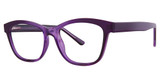 Modern Plastics II Eyeglasses Outcome plum fade