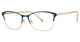 Vera Wang Eyeglasses Elana Teal/TE