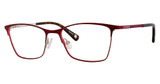 Liz Claiborne Eyeglasses L 451 BURGUNDY_/0LHF