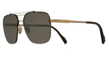 Cutler and Gross Eyeglasses CG1344S (002) GOLD PALLADIUM BLACK/002