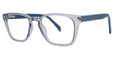 Modern Plastics II Eyeglasses Thaw blue crystal/navy matte