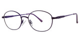 Modern Metals Eyeglasses Epiphany plum