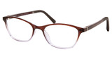 Eco Eyeglasses DELPHI BURGUNDY LAVENDER GRADIENT/BLGT