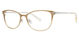 Vera Wang Eyeglasses Cedrica Gold/YG