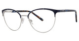 Via Spiga Eyeglasses Via Spiga Chiara Navy/Gold/790