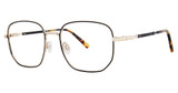 Randy Jackson Eyeglasses Randy Jackson 1104 Black/Gold/235