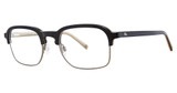 Randy Jackson Eyeglasses Randy Jackson 1108 Black/Gun/58