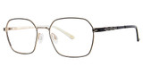 Sophia Loren Eyeglasses Sophia Loren M306 Black/Gold/21