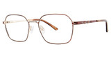 Sophia Loren Eyeglasses Sophia Loren M306 Brn/Gold/183
