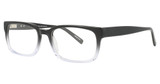 Hudson Optical Eyeglasses DGXL10 Black Fade/BLKF