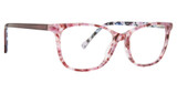 Vera Bradley Eyeglasses VB Leena Plum Pansies/PLP