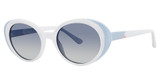 kensie Eyeglasses Oval It White/WH