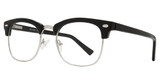 Eight to Eighty Eyewear Eyeglasses Buster Black Silver