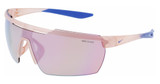 Nike Eyeglasses NIKE WINDSHIELD ELITE E CW4660 (664) MT WASHED CORAL/CRSE TINT/BLU/664