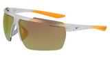 Nike Eyeglasses NIKE WINDSHIELD M CW4663 (913) MATTE CLEAR/GRIDIRON/ORANGE MI/913