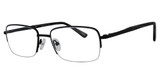 AirMag Eyeglasses AIRMAG A6258 Matte Black/C3
